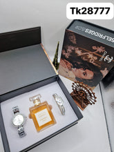 Ladies perfume,watch and Brecelet sets
